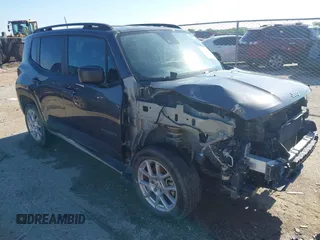 2022 Jeep Renegade Latitude with VIN ZACNJDB17NPN46406, listed as a IAAI auction lot 42230690 with 23,519 mi miles and . Bid and sale history available at DreamBid. Image 1.
