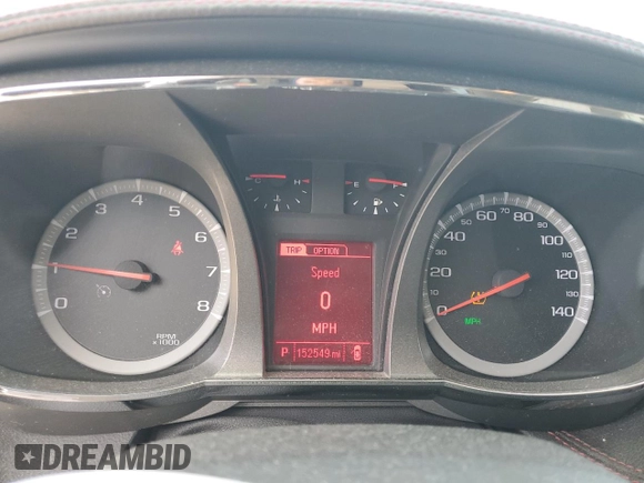 2013 GMC Terrain Denali with VIN 2GKFLYE34D6254041, listed as a Copart auction lot 48108095 with 152,549 mi miles and Salvage Title. Bid and sale history available at DreamBid. Image 9.