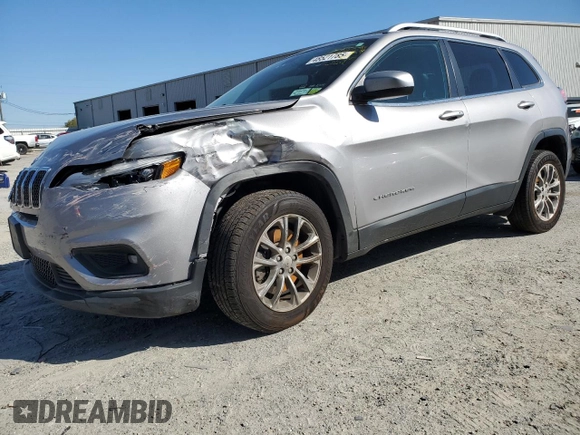 2019 Jeep Cherokee Latitude Plus z VIN 1C4PJLLN8KD222057, wystawiony jako Copart lot #48521785 z przebiegiem 89 817 mil mil oraz Nie do naprawy • Non repairable. Historia ofert i sprzedaży dostępna na DreamBid. Obrazek 1.