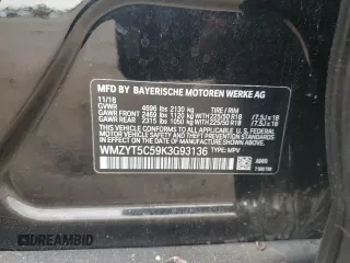 2019 MINI Countryman Cooper S with VIN WMZYT5C59K3G93136, listed as a Copart auction lot 71159524 with 25,457 mi miles and Salvage Title. Bid and sale history available at carsss.com. Image 14.