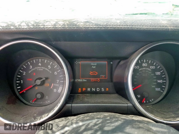 2018 Ford Mustang GT with VIN 1FA6P8CF2J5126651, listed as a Copart auction lot 60898515 with 71,622 mi miles and Clean title. Bid and sale history available at DreamBid. Image 9.