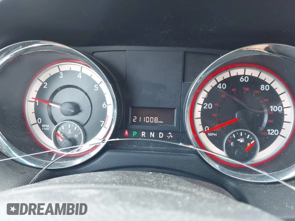 2013 Dodge Grand Caravan SXT with VIN 2C4RDGCG9DR563072, listed as a IAAI auction lot 42179166 with 211,008 mi miles and . Bid and sale history available at DreamBid. Image 7.