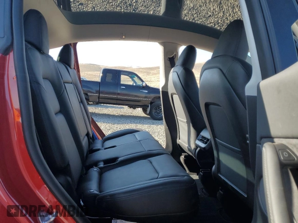 2023 Tesla Model Y Long Range with VIN 7SAYGDEE7PA044888, listed as a Copart auction lot 48538335 with 25,621 mi miles and Salvage Title. Bid and sale history available at DreamBid. Image 11.