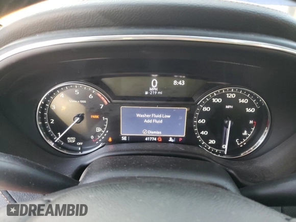 2020 Cadillac CT5 Sport with VIN 1G6DU5RK3L0153583, listed as a Copart auction lot 49150395 with 41,774 mi miles and Salvage title. Bid and sale history available at DreamBid. Image 9.