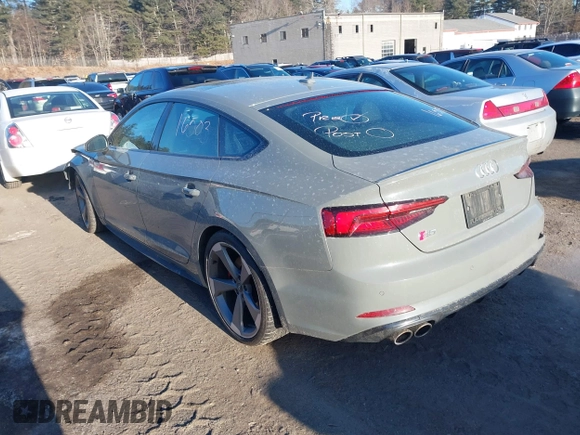 2019 Audi S5 Sportback Premium Plus z VIN WAUB4CF5XKA098739, wystawiony jako IAAI lot #41694587 z przebiegiem 34 595 mil mil oraz . Historia ofert i sprzedaży dostępna na DreamBid. Obrazek 14.