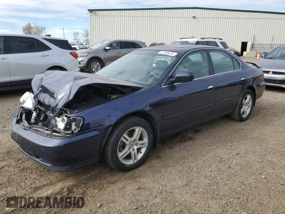2000 Acura TL with VIN 19UUA5660YA802434, listed as a Copart auction lot 72753614 with 316,429 mi miles and Salvage Title. Bid and sale history available at carsss.com. Image 1.