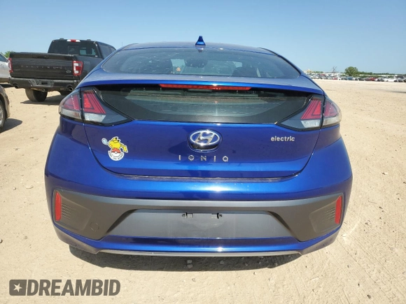 2020 Hyundai Ioniq Limited with VIN KMHC85LJ3LU071113, listed as a Copart auction lot 52460715 with 35,584 mi miles and Clean title. Bid and sale history available at DreamBid. Image 6.