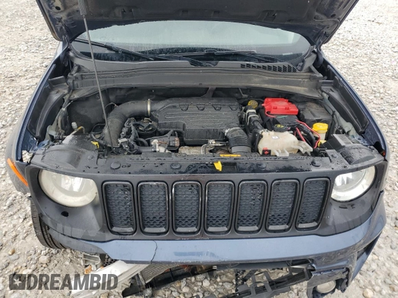2020 Jeep Renegade Altitude with VIN ZACNJAB17LPL39025, listed as a Copart auction lot 65743864 with 103,172 mi miles and Non repairable. Bid and sale history available at DreamBid. Image 12.
