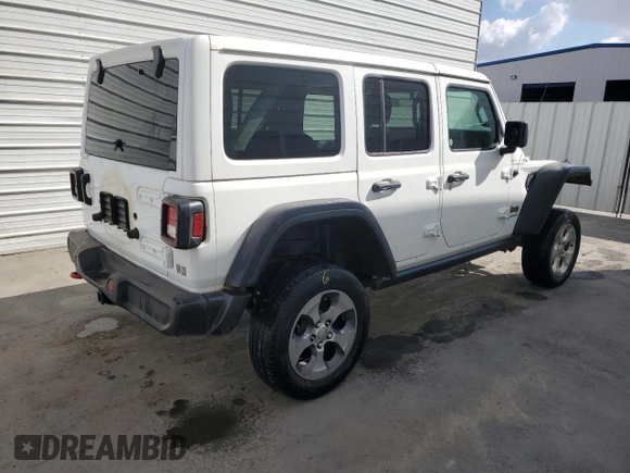 2023 Jeep Wrangler Rubicon with VIN 1C4HJXFN7PW701475, listed as a Copart auction lot 70486654 with Not provided miles and Non repairable. Bid and sale history available at DreamBid. Image 3.