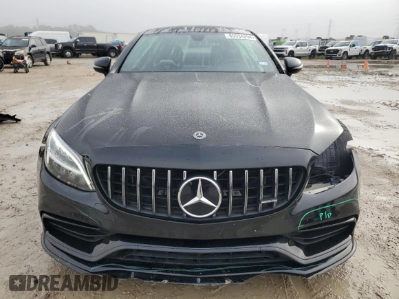 2019 Mercedes-Benz C 63 S AMG with VIN WDDWJ8HB5KF871493, listed as a Copart auction lot 85534294 with 23,205 mi miles and Salvage title. Bid and sale history available at DreamBid. Image 5.