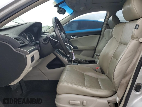 2013 Acura TSX with VIN JH4CU2F42DC003055, listed as a Copart auction lot 51117805 with 200,722 mi miles and Salvage title. Bid and sale history available at DreamBid. Image 7.