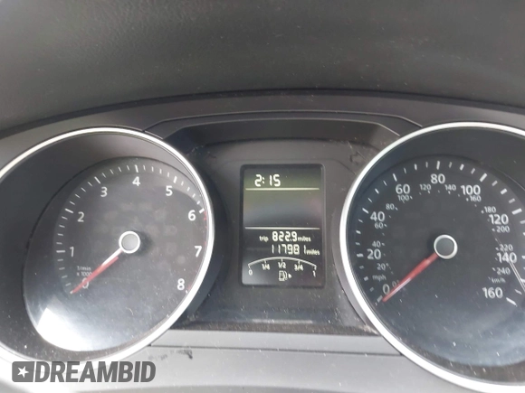 2015 Volkswagen Jetta Sedan 1.8T SE with VIN 3VWD17AJ0FM229540, listed as a IAAI auction lot 42063609 with 117,981 mi miles. Bid and sale history available at carsss.com. Image 7.
