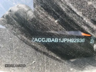 2018 Jeep Renegade Sport с VIN ZACCJBAB1JPH92936, выставлен на аукционе Copart как лот 58999075 с пробегом 38 734 миль миль и Чистый • Clean title. История ставок и продаж доступна на DreamBid. Изображение 13.