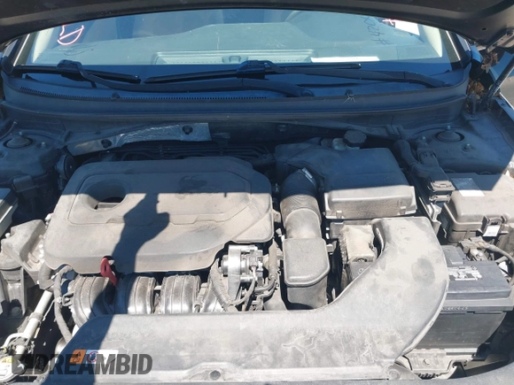 2016 Hyundai Sonata 2.4L with VIN 5NPE24AF7GH313389, listed as a IAAI auction lot 42049855 with 157,366 mi miles and . Bid and sale history available at carsss.com. Image 10.