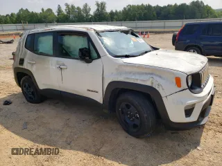 2020 Jeep Renegade Sport with VIN ZACNJAAB2LPL13149, listed as a Copart auction lot 59679315 with 7,626 mi miles and Clean title. Bid and sale history available at DreamBid. Image 4.