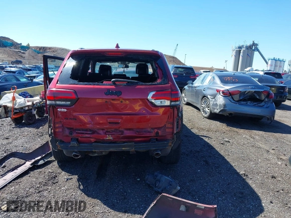 2015 Jeep Grand Cherokee Laredo with VIN 1C4RJFAG5FC659962, listed as a IAAI auction lot 41810410 with 109,141 mi miles. Bid and sale history available at carsss.com. Image 16.
