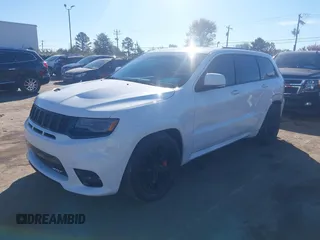 2017 Jeep Grand Cherokee SRT with VIN 1C4RJFDJ6HC754640, listed as a IAAI auction lot 40944008 with 93,412 mi miles. Bid and sale history available at carsss.com. Image 19.