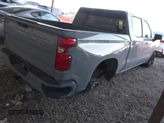 2024 Chevrolet Silverado 1500 Custom with VIN 3GCPABEK9RG155429, listed as a IAAI auction lot 41133921 with 5,635 mi miles and . Bid and sale history available at DreamBid. Image 4.