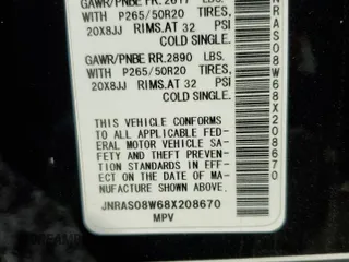 2008 Infiniti FX с VIN JNRAS08W68X208670, выставлен на аукционе Copart как лот 59071005 с пробегом 144 431 миль миль и Чистый • Clean title. История ставок и продаж доступна на DreamBid. Изображение 13.