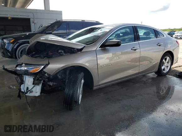 2025 Chevrolet Malibu LT with VIN 1G1ZD5ST8SF107581, listed as a Copart auction lot 50128315 with 10,056 mi miles and Clean Title. Bid and sale history available at DreamBid. Image 1.