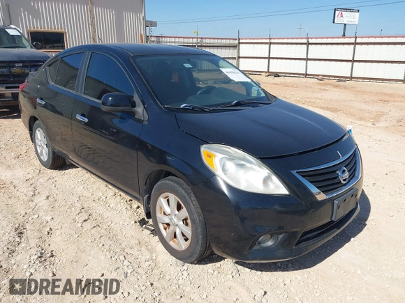 2013 Nissan Versa S with VIN 3N1CN7AP0DL851665, listed as a IAAI auction lot 40458221 with 149,889 mi miles and . Bid and sale history available at DreamBid. Image 1.