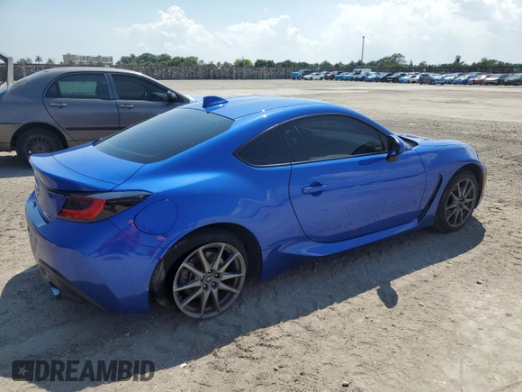 2023 Subaru BRZ Premium with VIN JF1ZDBC1XP8707104, listed as a Copart auction lot 50397685 with 14,748 mi miles and Non Repairable. Bid and sale history available at carsss.com. Image 3.