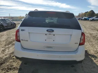 2014 Ford Edge SEL with VIN 2FMDK3JC4EBB35327, listed as a Copart auction lot 45268335 with 0 mi miles and Salvage Title. Bid and sale history available at carsss.com. Image 6.
