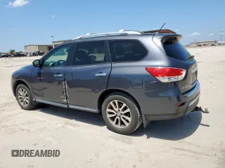2014 Nissan Pathfinder S z VIN 5N1AR2MM3EC656875, wystawiony jako Copart lot #57664735 z przebiegiem 219 113 mil mil oraz Szkoda całkowita • Salvage title. Historia ofert i sprzedaży dostępna na DreamBid. Obrazek 2.