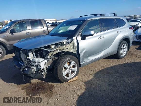 2020 Toyota Highlander LE with VIN 5TDZZRAH6LS500736, listed as a IAAI auction lot 41794879 with 72,345 mi miles and . Bid and sale history available at DreamBid. Image 18.