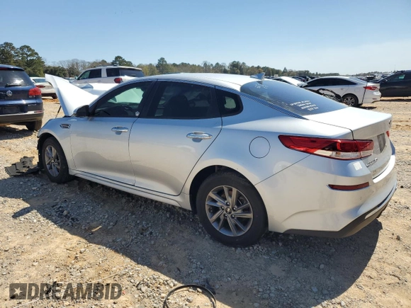 2020 Kia Optima LX with VIN 5XXGT4L3XLG452205, listed as a Copart auction lot 48525095 with 0 mi miles and Clean Title. Bid and sale history available at carsss.com. Image 2.