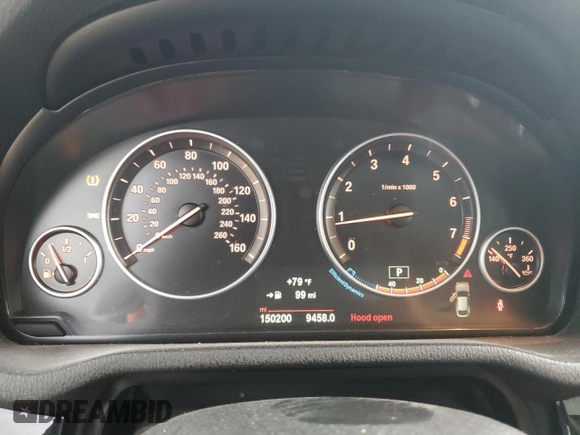 2015 BMW X4 xDrive28i with VIN 5UXXW3C53F0M87742, listed as a Copart auction lot 47161944 with 150,200 mi miles. Bid and sale history available at carsss.com. Image 9.