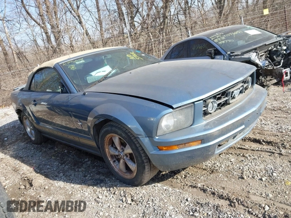 2007 Ford Mustang Deluxe with VIN 1ZVHT84N175324146, listed as a IAAI auction lot 41790074 with 196,558 mi miles and . Bid and sale history available at carsss.com. Image 1.
