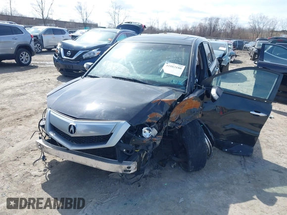 2011 Acura RDX with VIN 5J8TB1H25BA007527, listed as a IAAI auction lot 41883180 with 151,061 mi miles. Bid and sale history available at carsss.com. Image 6.
