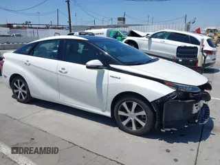 2019 Toyota Mirai with VIN JTDBVRBD2KA007074, listed as a IAAI auction lot 42277564 with 62,748 mi miles and . Bid and sale history available at DreamBid. Image 1.