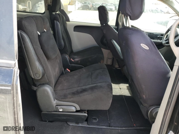 2012 Dodge Grand Caravan SE with VIN 2C4RDGBG8CR312124, listed as a Copart auction lot 49999915 with 0 mi miles and Salvage Title. Bid and sale history available at carsss.com. Image 10.