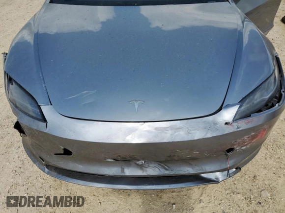 2025 Tesla Model 3 Long Range z VIN 5YJ3E1EA0SF878134, wystawiony jako Copart lot #59854975 z przebiegiem Nie podano mil oraz Szkoda całkowita • Salvage title. Historia ofert i sprzedaży dostępna na DreamBid. Obrazek 11.
