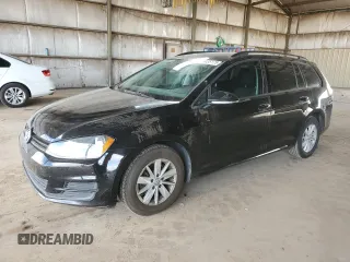 2016 Volkswagen Golf SportWagen TSI SE with VIN 3VWC17AU2GM507782, listed as a Copart auction lot 48435175 with 144,115 mi miles and Salvage Title. Bid and sale history available at carsss.com. Image 1.
