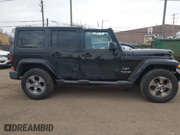 2018 Jeep Wrangler JK Unlimited Altitude with VIN 1C4BJWEG1JL843963, listed as a IAAI auction lot 41287894 with 120,701 mi miles. Bid and sale history available at carsss.com. Image 14.