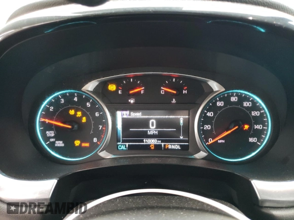 2019 Chevrolet Traverse LT Cloth with VIN 1GNERGKW3KJ232277, listed as a Copart auction lot 64707504 with 110,063 mi miles and Salvage Title. Bid and sale history available at carsss.com. Image 9.