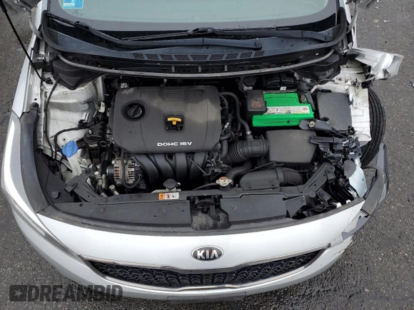 2017 Kia Forte LX with VIN 3KPFK4A79HE129820, listed as a Copart auction lot 47933855 with 88,254 mi miles and Salvage Title. Bid and sale history available at carsss.com. Image 11.