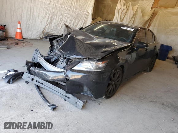 2015 Lexus GS 350 with VIN JTHBE1BLXFA017638, listed as a Copart auction lot 41739114 with 147,333 mi miles and Salvage Title. Bid and sale history available at carsss.com. Image 1.