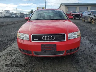 2004 Audi A4 1.8T with VIN WAUVC68E34A262690, listed as a Copart auction lot 50003165 with 113,996 mi miles and Salvage Title. Bid and sale history available at carsss.com. Image 5.