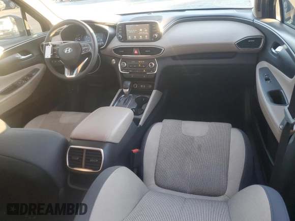 2020 Hyundai Santa Fe SEL w/SULEV with VIN 5NMS33AD3LH268256, listed as a Copart auction lot 88677955 with 43,423 mi miles and Salvage Title. Bid and sale history available at carsss.com. Image 8.