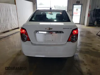 2015 Chevrolet Sonic LT with VIN 1G1JC5SGXF4126055, listed as a Copart auction lot 59579035 with 169,985 mi miles and Salvage title. Bid and sale history available at DreamBid. Image 6.