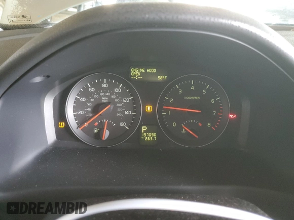 2008 Volvo S40 2.4L with VIN YV1MS390582399871, listed as a Copart auction lot 50610265 with 197,090 mi miles and Salvage Title. Bid and sale history available at carsss.com. Image 9.