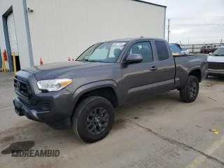 2020 Toyota Tacoma SR z VIN 3TYSX5EN5LT000913, wystawiony jako Copart lot #86871444 z przebiegiem 56 505 mil mil oraz Szkoda całkowita • Salvage title. Historia ofert i sprzedaży dostępna na DreamBid. Obrazek 1.