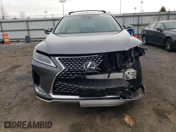 2022 Lexus RX with VIN 2T2HZMDA7NC320668, listed as a Copart auction lot 51437455 with 55,069 mi miles and Salvage Title. Bid and sale history available at carsss.com. Image 5.