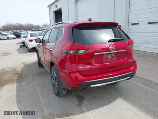 2017 Nissan Rogue SL with VIN JN8AT2MV5HW263238, listed as a IAAI auction lot 41931806 with 46,008 mi miles. Bid and sale history available at carsss.com. Image 3.