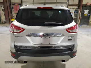 2016 Ford Escape Titanium with VIN 1FMCU9J95GUB20829, listed as a Copart auction lot 52315925 with 97,365 mi miles and Salvage Title. Bid and sale history available at carsss.com. Image 6.