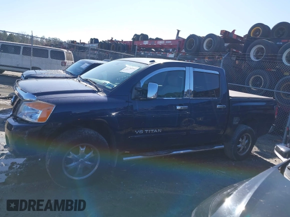 2011 Nissan Titan SL with VIN 1N6AA0EC0BN323844, listed as a IAAI auction lot 41768462 with 106,732 mi miles. Bid and sale history available at carsss.com. Image 15.